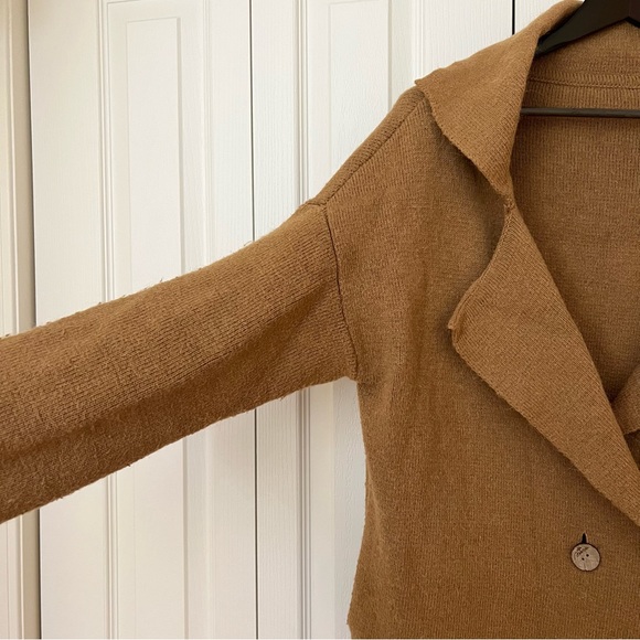 Oversized Alpaca wool coat/cardigan - Picture 8 of 14